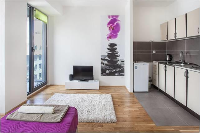 Modern Living Apartments Skopje Chambre photo